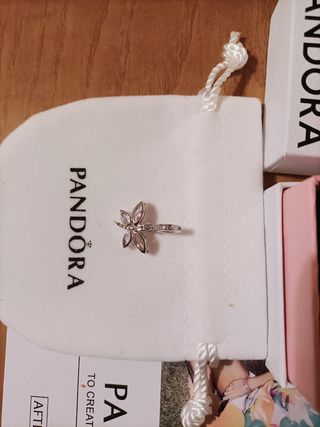 Charm Pandora auténtico Mariposa Plata Rosa nuevo 