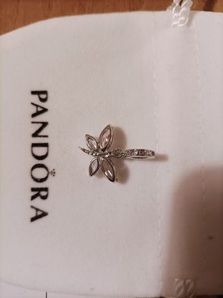Charm Pandora auténtico Mariposa Plata Rosa nuevo 