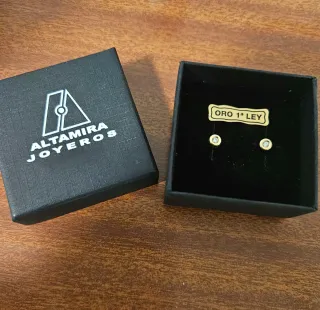 Pendientes Oro 18k.