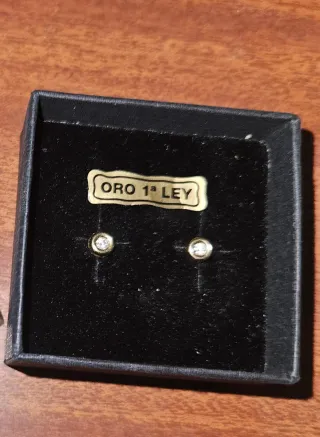 Pendientes Oro 18k.