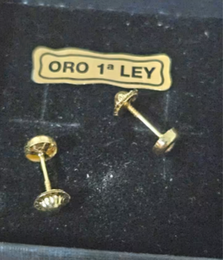 Pendientes Oro 18k.