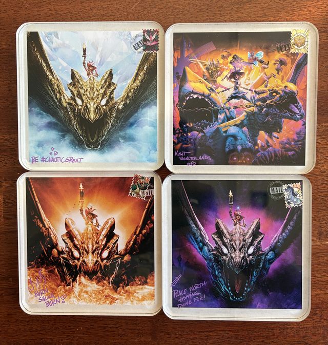 Tiny Tina's Wonderlands juego de posavasos