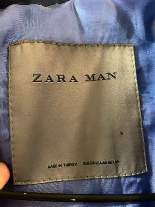 Americana Zara Hombre Gris