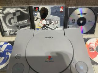 PlayStation 1 Sony Grigia Completa