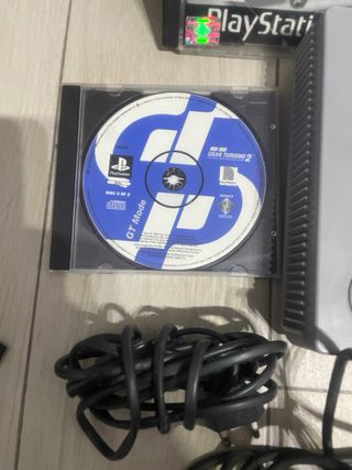 PlayStation 1 Sony Grigia Completa