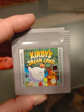 Nintendo Game Boy Rojo + Kirby's Dream Land