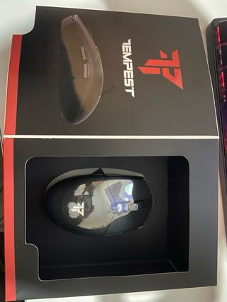 Ratón Gaming Tempest X14 Warden Negro