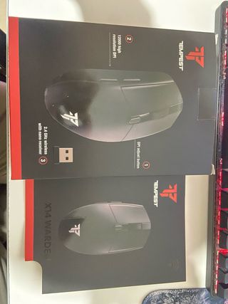 Ratón Gaming Tempest X14 Warden Negro