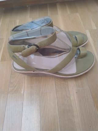 Sandalias Camper Verde Oliva