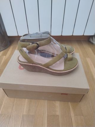 Sandalias Camper Verde Oliva