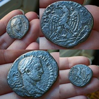 Moneda Romana Plata Antigua