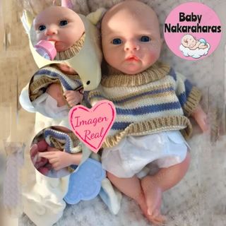 Muñeca Bebé reborn silicona flexible