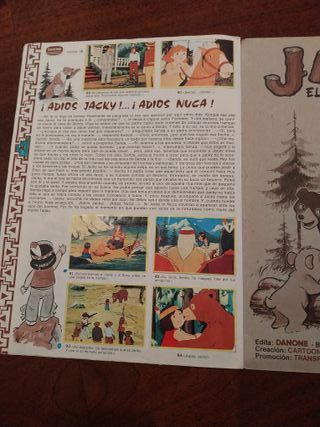 Álbum Jacky El Oso de Tallac Danone