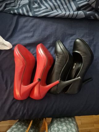 Lote 2 pares zapatos J.M. DIAMANT Talla 38