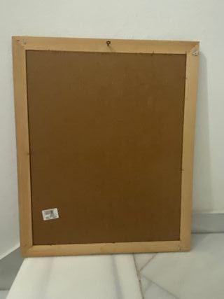 Cuadro San Antonio con Niño Jesús antiguo