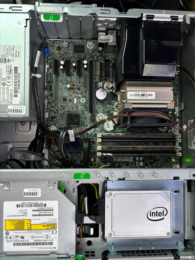 PC HP i3 4ª Gen 12GB RAM SSD 120GB w11 afbeelding 4