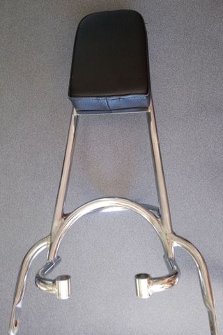 Respaldo Sissy Bar Moto Cromado