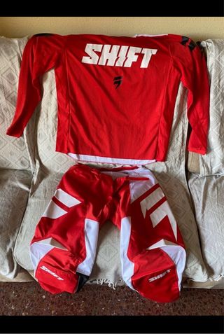 Conjunto Ropa Enduro SHIFT Rojo
