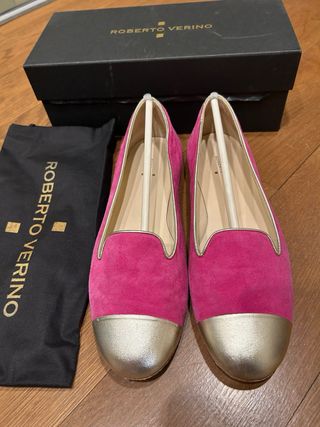 Bailarinas Roberto Verino Rosa Talla 40