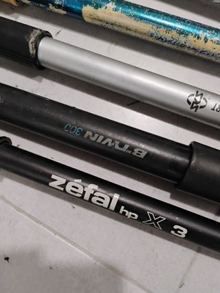 6 Bombas/Hinchadores Bicicleta