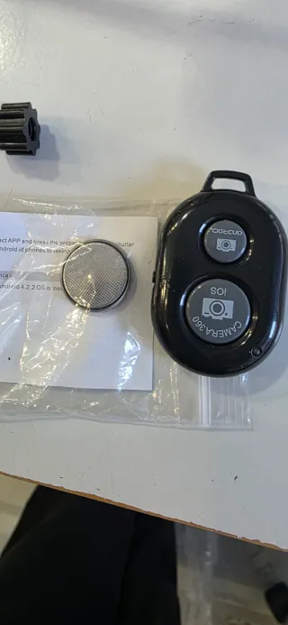 Aro de luz LED con soporte para móvil ,mando