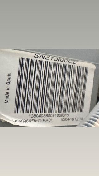 LAVAVAJILLAS MARCA SIEMENS EN INOX 