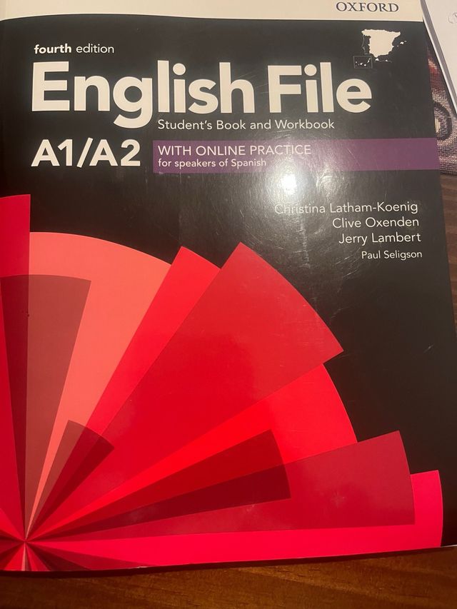 libro ESCUELA OFICIAL DE IDIOMAS A1/A2