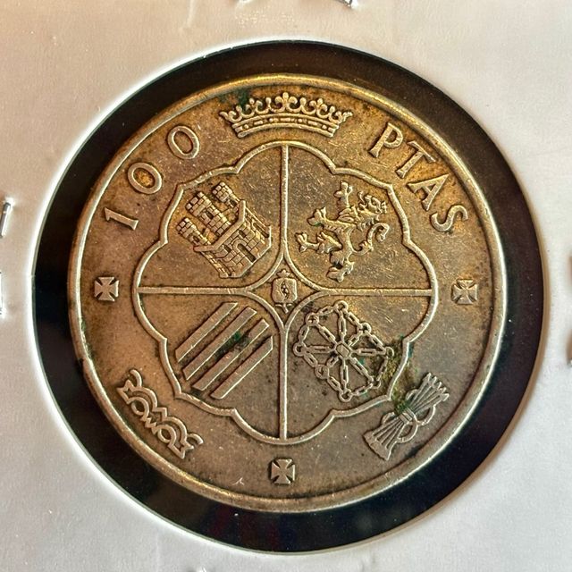 100 Pesetas 1966 (estrellas 19–68) – moneda 