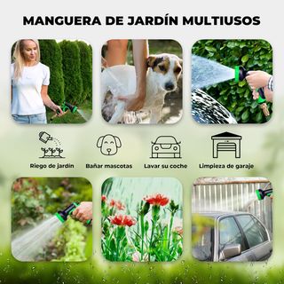 Manguera Extensible 30m 9 Funciones