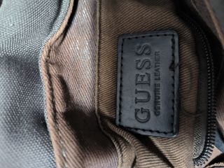 Tracolla Guess uomo marrone/grigio