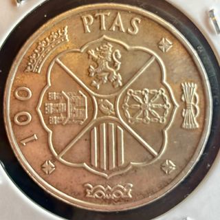 100 Pesetas 1966 (estrellas 19–68) – moneda