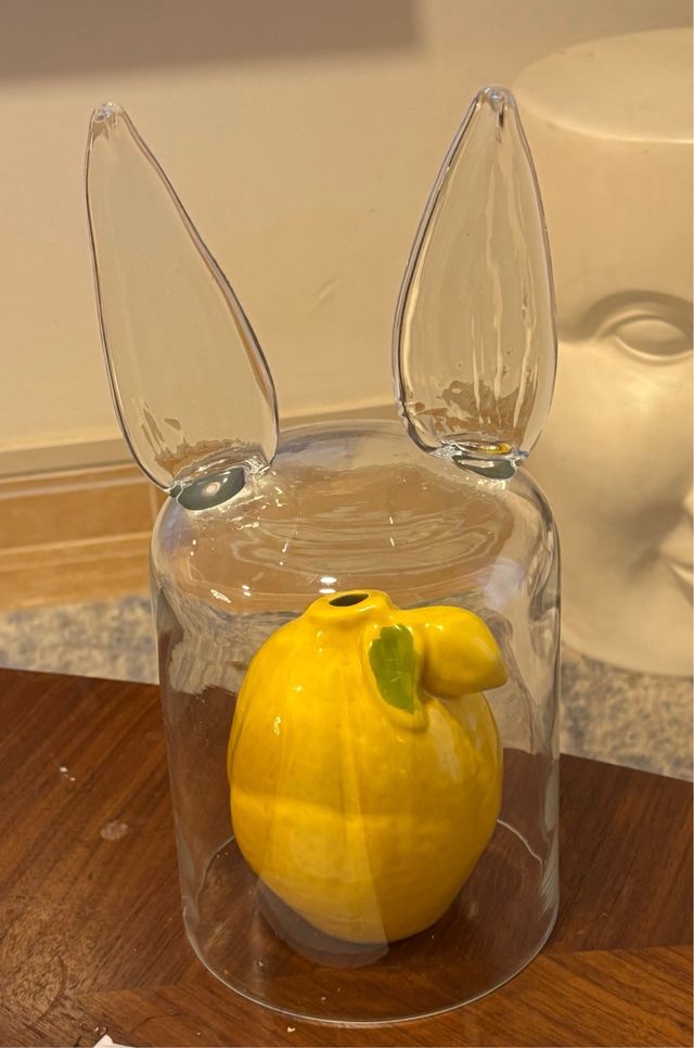 Campana cristal para galletas o decoración