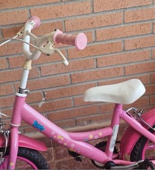 Bicicleta infantil rosa 16”