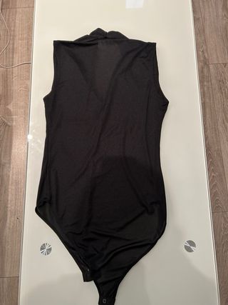 Body negro Zara sin mangas