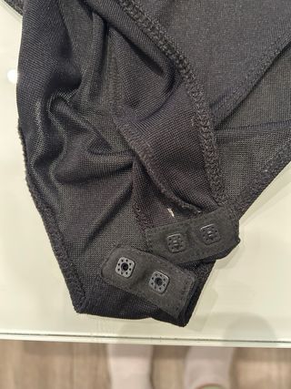Body negro Zara sin mangas