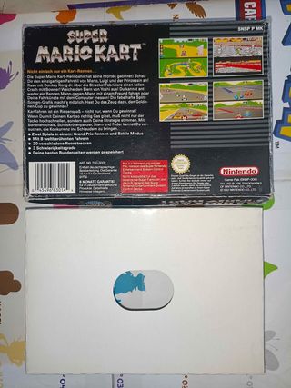 Super Mario Kart - Nintendo SNES PAL