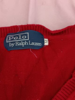 Jersey Polo Ralph Lauren Rojo Mujer