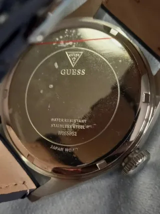 Reloj Guess Hombre Azul y Plateado nuevo! Ocasión!