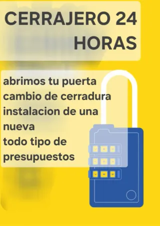 Servicio de cerrajero 24 horas donde necesites!