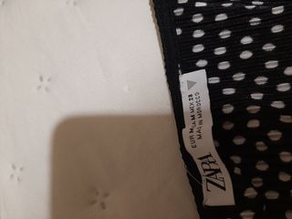 Camisa Zara lunares manga larga