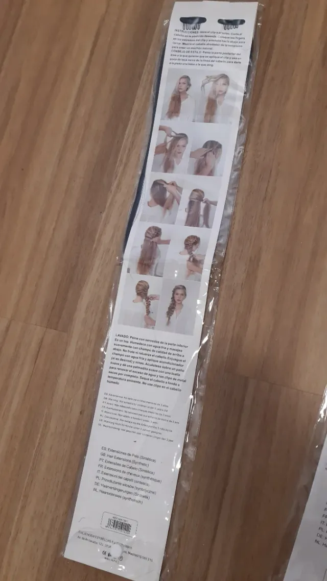 Extensiones de pelo Negro