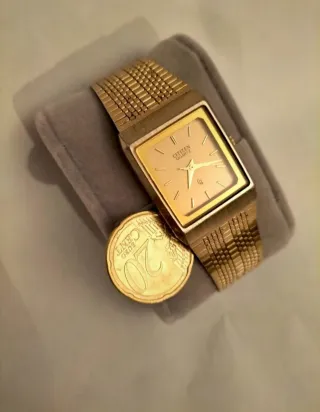 Orologio Citizen Tank Unisex Oro Vintage