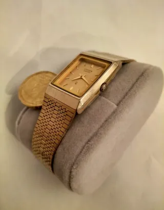 Orologio Citizen Tank Unisex Oro Vintage