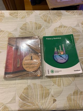 2 libros bachillerato 