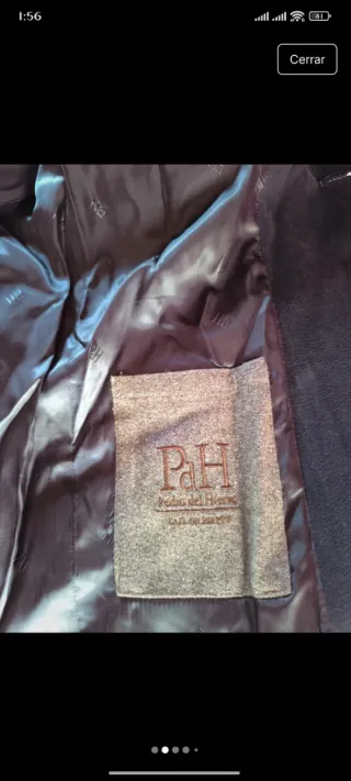 Chaqueta Pedro del Hierro Caballero Negra Azulona