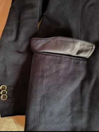 Chaqueta Pedro del Hierro Caballero Negra Azulona
