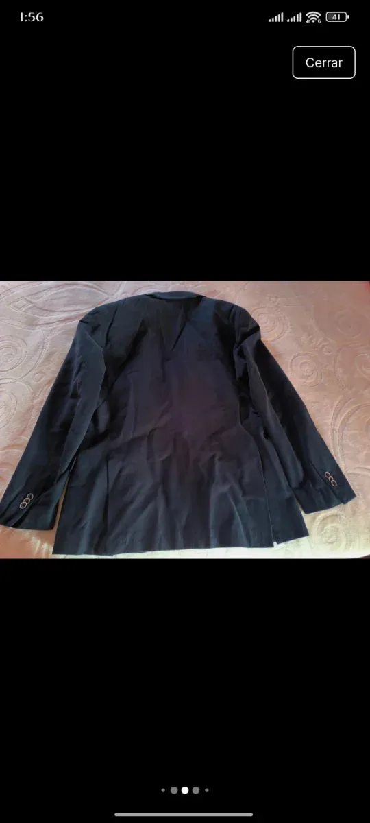 Chaqueta Pedro del Hierro Caballero Negra Azulona