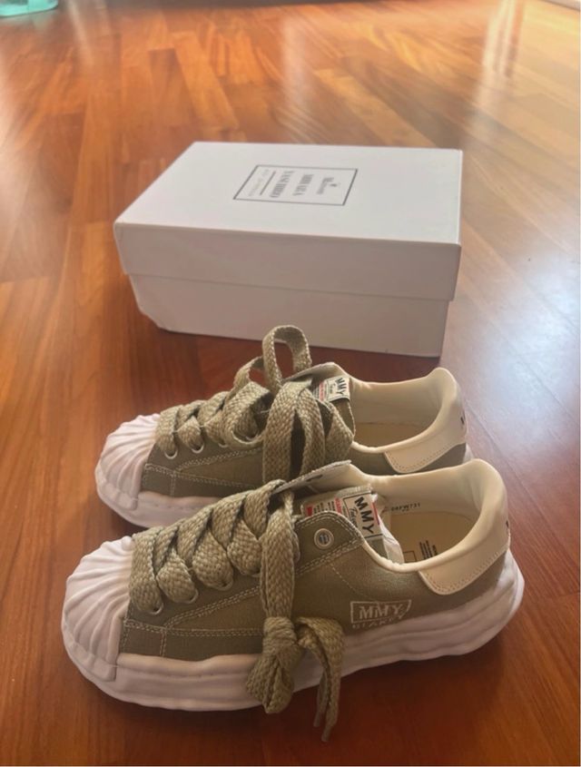 Sneakers MMY Blakey Verdi e Bianche