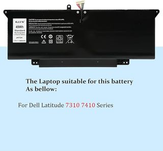 BLESYS JHT2H Bateria DELL Latitude 7310 7410 Serie
