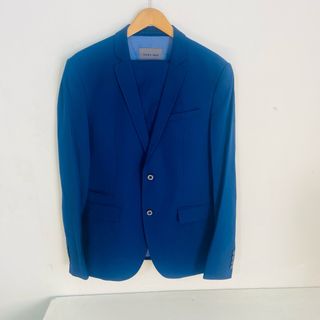 Traje Zara Azul Klein